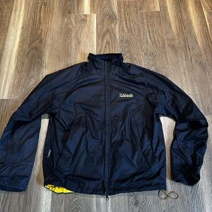 Polo by Ralph Lauren Men's Navy Jacket with Yellow Accents